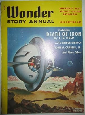 Wonder Story Annual. Vol 1, No. 3. 1952 Edition