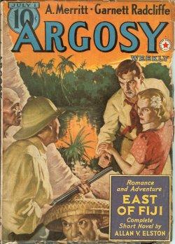 ARGOSY: July 1, 1939 ("Seven Footprints to Satan"; "Voyage to Leandro")