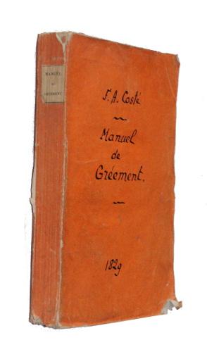 Bild des Verkufers fr Manuel de grement, ou l'art d'quiper les vaisseaux et autres batimens de mer, de tout ce qui est ncessaire  leurs mouvemens zum Verkauf von Abraxas-libris