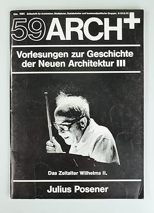 Bild des Verkufers fr Vorlesungen zur Geschichte der neuen Architektur III: Das Zeitalter Wilhelms II. zum Verkauf von Antiquariat Dorner