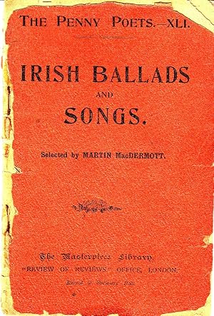 Bild des Verkufers fr Irish Ballads & Songs | The Penny Poets XLI zum Verkauf von *bibliosophy*