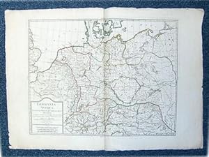 Germania Antiqua in diversos populos qui eam coluerunt distincta. [ Carte de l'Allemagne sous l'A...