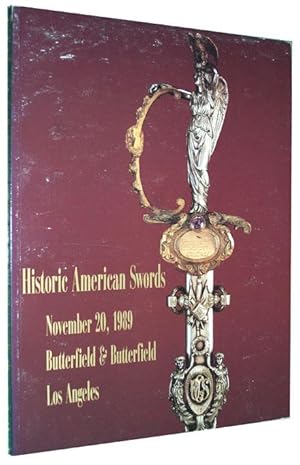 Historic American Swords - November 20, 1989 - Butterfield & Butterfield, Los Angeles - Auction C...