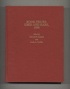 Bild des Verkufers fr Book Prices: Used and Rare 1996 - 1st Edition/1st Printing zum Verkauf von Books Tell You Why  -  ABAA/ILAB