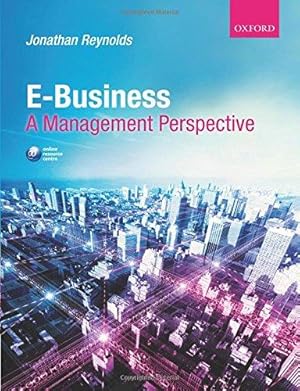 Image du vendeur pour E-Business: A Management Perspective mis en vente par Bellwetherbooks