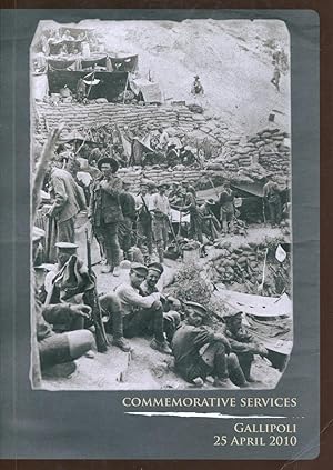 Immagine del venditore per Gallipoli 95th anniversary 2010. venduto da Lost and Found Books