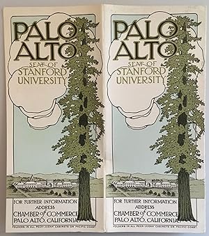 PALO ALTO, SEAT OF STANFORD UNIVERSITY. (cover title)