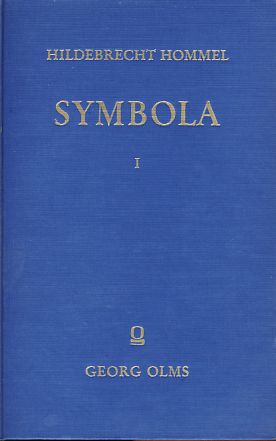 Bild des Verkufers fr Symbola. Band 1. Kleine Schriften zur Literatur- und Kulturgeschichte der Antike. zum Verkauf von Fundus-Online GbR Borkert Schwarz Zerfa