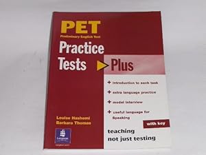 Imagen del vendedor de PET, with Key (Practice Tests Plus). a la venta por Der-Philo-soph