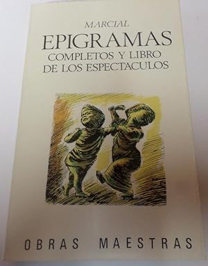 Imagen del vendedor de EPIGRAMAS COMPLETOS Y LIBRO DE LOS ESPECTACULOS a la venta por Librera Hijazo