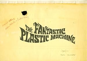 Bild des Verkufers fr The Fantastic Plastic Machine (Original title card maquette for the 1969 film) zum Verkauf von Royal Books, Inc., ABAA