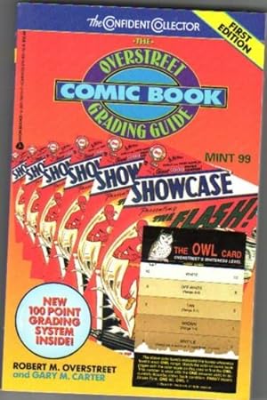Overstreet Comic Book Grading Guide -Comes Complete with Comic Book Grading Card "The One/Owl Car...