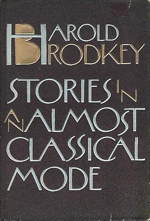 Seller image for STORIES IN AN ALMOST CLASSICAL MODE. for sale by Bookfever, IOBA  (Volk & Iiams)