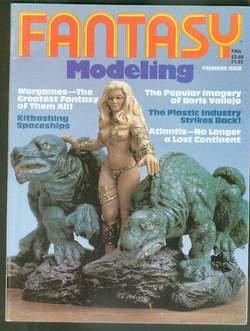 FANTASY MODELING Volume-1 #1 ( Premiere Issue; Fall 1980; Magazine) Science Fiction & wargaming m...