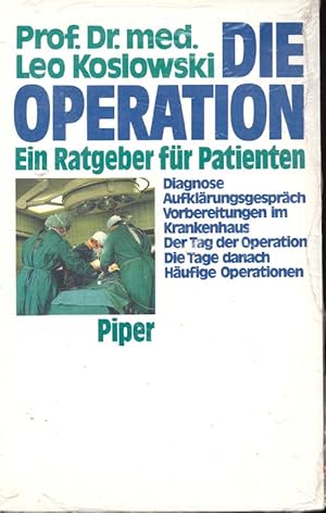 Seller image for Die Operation for sale by Online-Buchversand  Die Eule