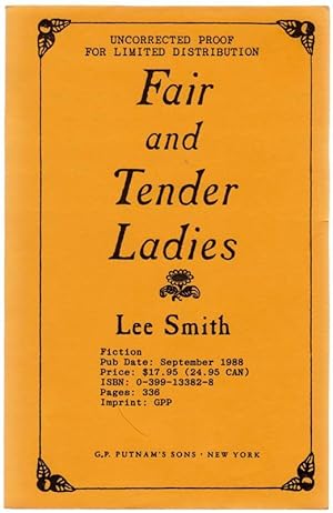 Seller image for Fair and Tender Ladies for sale by Jeff Hirsch Books, ABAA