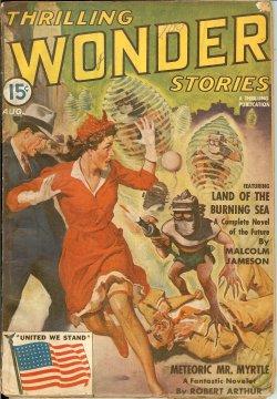Seller image for THRILLING WONDER Stories: August, Aug. 1942 for sale by Books from the Crypt