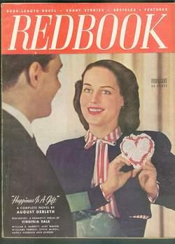 Seller image for REDBOOK February 1948 (Magazine; Volume 90 #4); Not to Be Alone by Virginia Dale; Almost Perfect Love by Alec Waugh; Her Mother's Daught by William E. Barrett; Xavier Cugat; COMIC STRIPS; Happiness Is a Gift by AUGUST DERLETH; for sale by Comic World