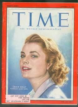 TIME - the Weekly Newsmagazine ( January 31, 1955 // Volume LXV; No. 5 ) GRACE KELLY Painted Cove...