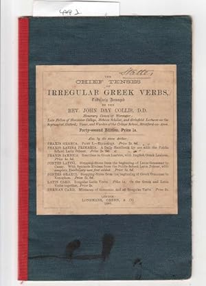 The Chief Tenses of Irregular Greek Verbs.