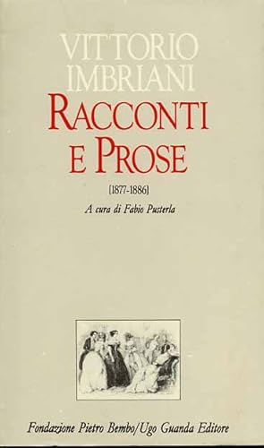 Bild des Verkufers fr Racconti e prose. Vol.II: 1877-1886. zum Verkauf von FIRENZELIBRI SRL