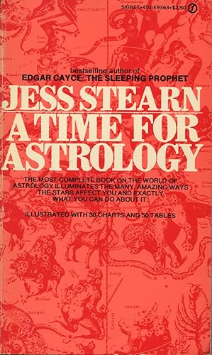 Bild des Verkufers fr A Time For Astrology zum Verkauf von Kenneth A. Himber