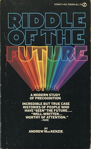 Immagine del venditore per Riddle Of The Future: A Modern Study Of Precognition venduto da Kenneth A. Himber
