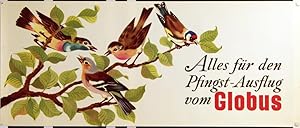 Plakat - Alles für den Pfingstausflug von Globus. Offset.