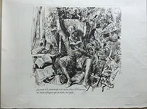 GRABADO CERVANTINO - DON QUIJOTE - ALFREDO PALMERO - EDICION ESPECIAL NAVIDAD 1978