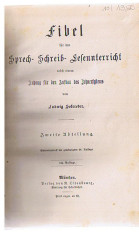 Bild des Verkufers fr Fibel fr den Sprech-, Schreib- und Lese-Unterricht - Nebst einem Anhang fr den Aufbau des Zehnersystems, Zweite Abteilung - zum Verkauf von Allguer Online Antiquariat