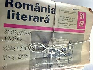 Romania literara. - Anul 31 / 1998, 1 - 51/52