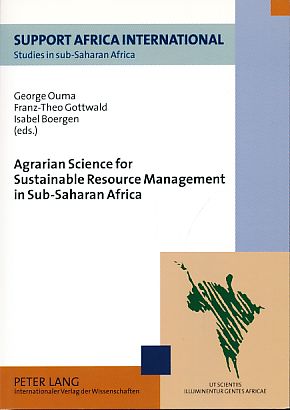 Seller image for Agrarian science for sustainable resource management in sub-Saharan Africa. Studies in sub-Saharan Africa Vol. 3. for sale by Fundus-Online GbR Borkert Schwarz Zerfa