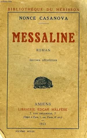 Imagen del vendedor de MESSALINE a la venta por Le-Livre