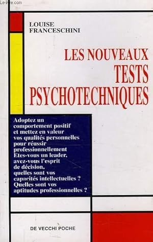 Seller image for LES NOUVEAUX TESTS PSYCHOTECHNIQUES for sale by Le-Livre