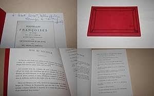 Bibliographie de la Bibliothèque Elzévirienne (1853-1898). Dédicacé par l'auteur.