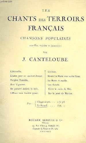 Seller image for LES CHANTS DES TERROIRS FRANCAIS - CHANSONS POPULAIRE for sale by Le-Livre