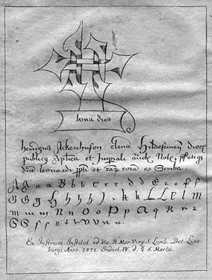 Immagine del venditore per Clavis diplomatica tradens specimina veterum scripturarum. venduto da Studio Bibliografico Benacense