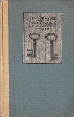 Image du vendeur pour 1856-1917. Some Mile-stones in the history of the National park Bank of New York mis en vente par PRISCA