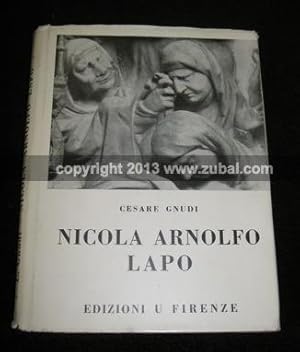 Imagen del vendedor de Nicola, Arnolfo, Lapo; l'Arca di S. Domenico in Bologna a la venta por Zubal-Books, Since 1961