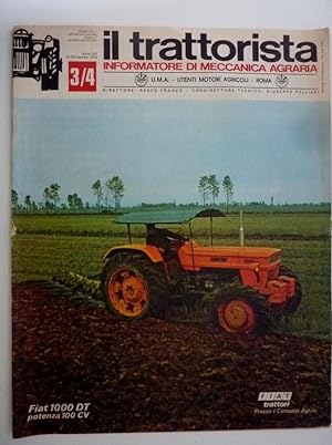 "IL TRATTORISTA INFORMATORE DI MECCANICA AGRARIA Anno XIX n.° 3 - 4 15/28 Febbraio 1973"