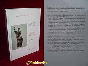 Imagen del vendedor de EPITAPHIER DU VIEUX PARIS , Recueil gnral des inscriptions funraires des glises, couvents, collges, hospices, cimetires et charniers depuis le Moyen Age jusqu' la fin du 18e sicle. -------- TOME 13 : Index gnral avec un supplment aux pitaphiers des glises de la Cit et de Notre-Dame de Paris, d'aprs le manuscrit de Julien de Gaulle a la venta por Okmhistoire