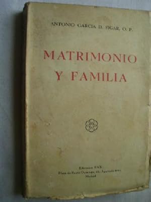 MATRIMONIO Y FAMILIA