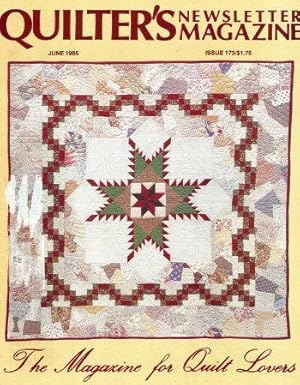 QUILTER'S NEWSLETTER MAGAZINE Issue 173 - June 1985