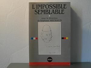 Imagen del vendedor de L'impossible semblable a la venta por Bidonlivre
