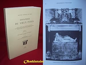 Imagen del vendedor de EPITAPHIER DU VIEUX PARIS , Recueil gnral des inscriptions funraires des glises, couvents, collges, hospices, cimetires et charniers depuis le Moyen Age jusqu' la fin du 18e sicle. ------------- TOME 5 , 2me fascicule : Saint-Germain-des-Prs Incurables a la venta por Okmhistoire