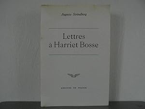 Seller image for Lettres  Harriet Bosse for sale by Bidonlivre