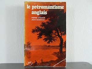 Bild des Verkufers fr Le prromantisme anglais zum Verkauf von Bidonlivre