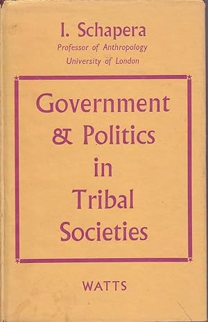 Government and Politics in Tribal Societies (2nd ed. 1963)