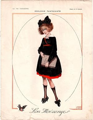 Seller image for L'Ephmre des Artistes de La Vie Parisienne - le Numero de 23 Mars 1918 Art Deco-Art Nouveau Illustrations by Chri Hrouard, Georges Lonnec, Suzanne Meunier, Carlegle, others uncredited. for sale by Singularity Rare & Fine