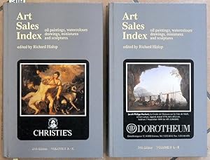 Imagen del vendedor de THE ART SALES INDEX 1991/92 - 24th annual edition (volumi I e II) a la venta por Stampe Antiche e Libri d'Arte BOTTIGELLA